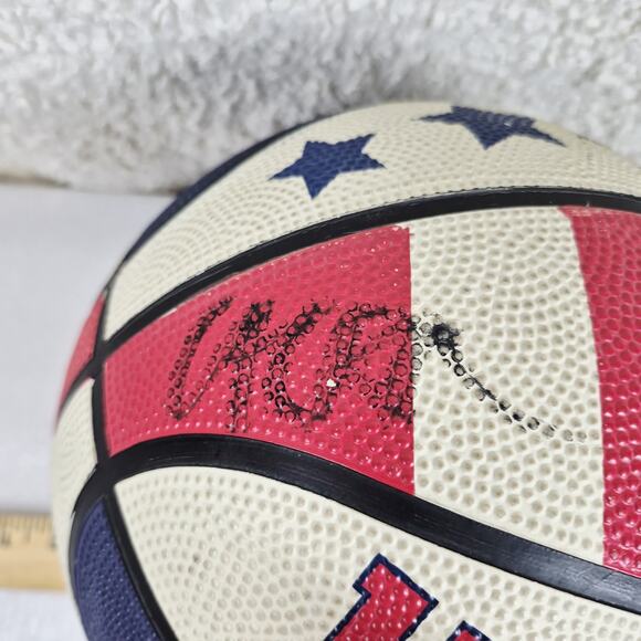 Harlem Globetrotters Full Size Basketball Autographed Signed Signatures No COA - Picture 8 of 9